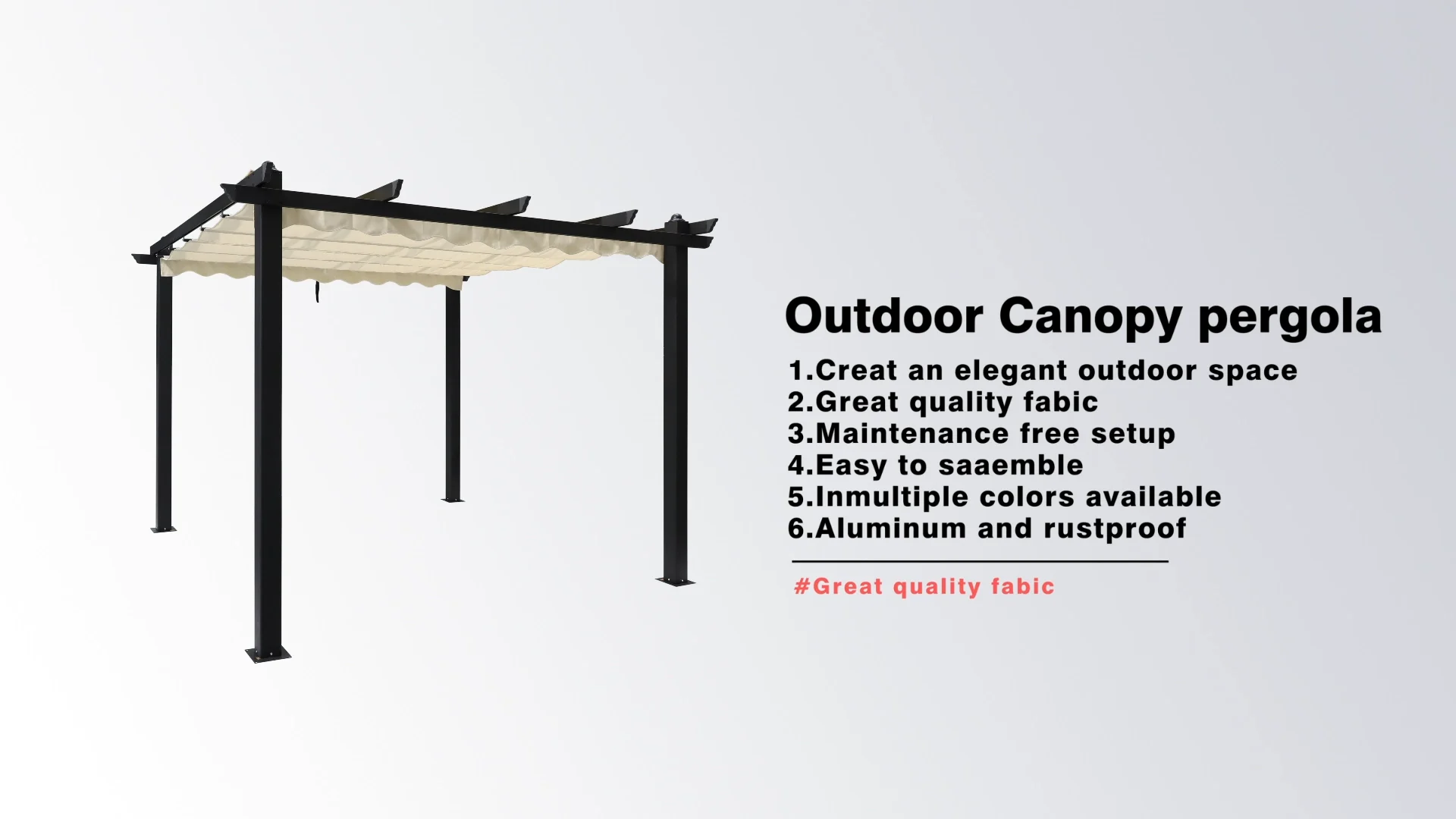 Cheap Retractable Awning Roof System Balcony Outdoor Gazebo Retractable