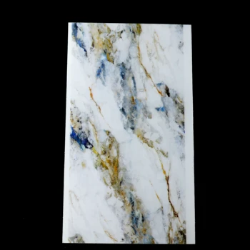 Wholesale Price high glossy marble PVC sheets carbon slate wall panels for interior decoration