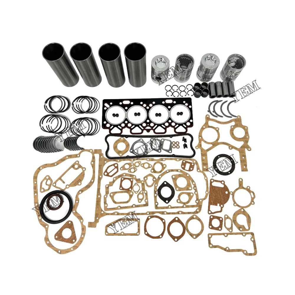 4.236 Cylinder Liner and Gasket Kit With Bearing Set for Perkins Universal Engine Parts 2