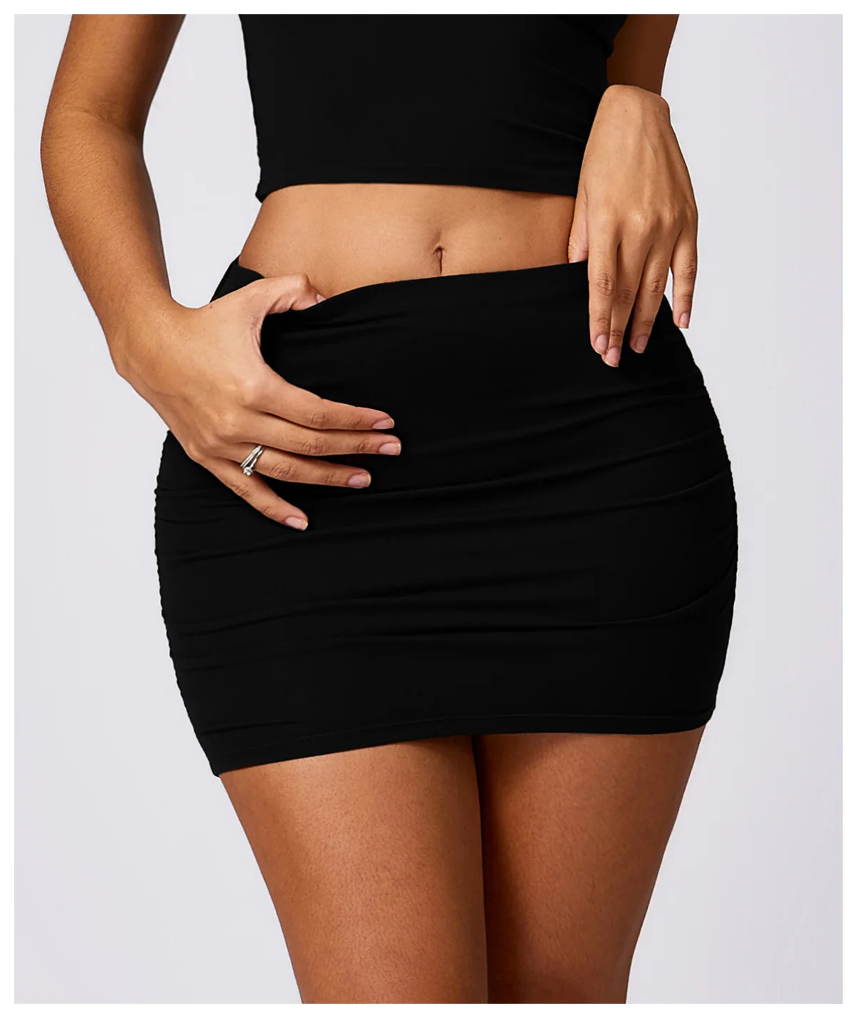 2024 New Style High Waist Comfortable Half Skirt Pleated Women sports Tennis Casual Sexy Tight mini Skirt For Women supplier