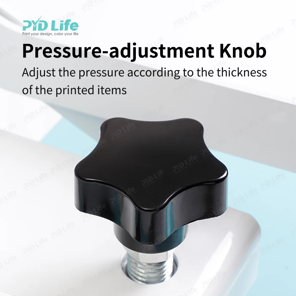 PYD Life 8 in 1 Combo Tumbler Hip Flask Plate Flat Pen Hat Sublimation Printer Transfer 8 in 1 Heat Press Machine for T-shirt - Image 5