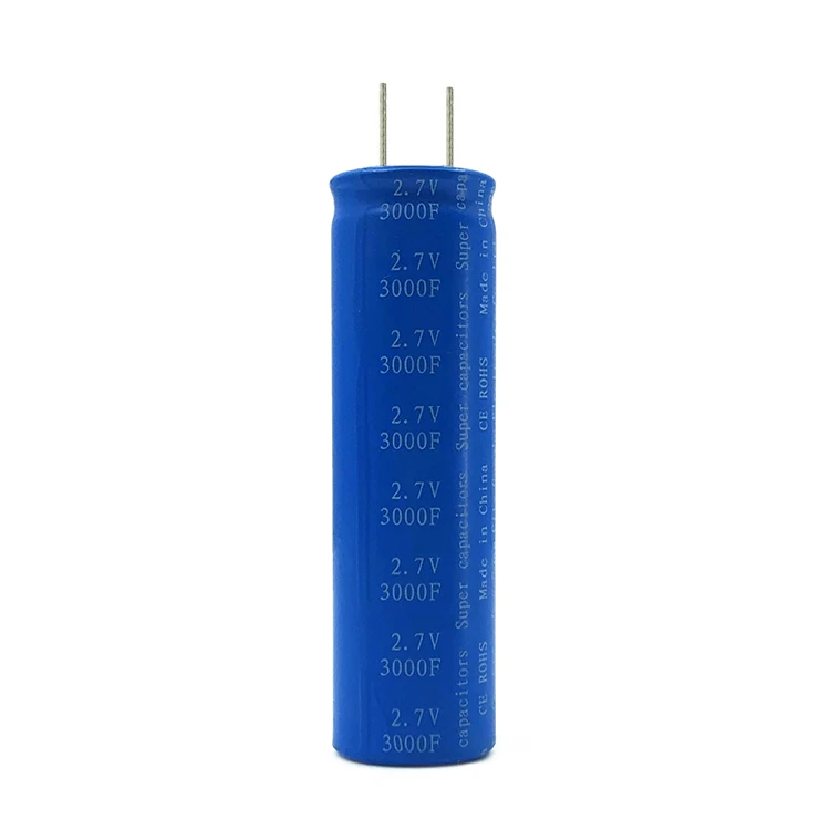 Hot! 2.7v capacitor Professional Manufacturer Battery Cell Power Capacitor 2.7V 3000F For Solar System