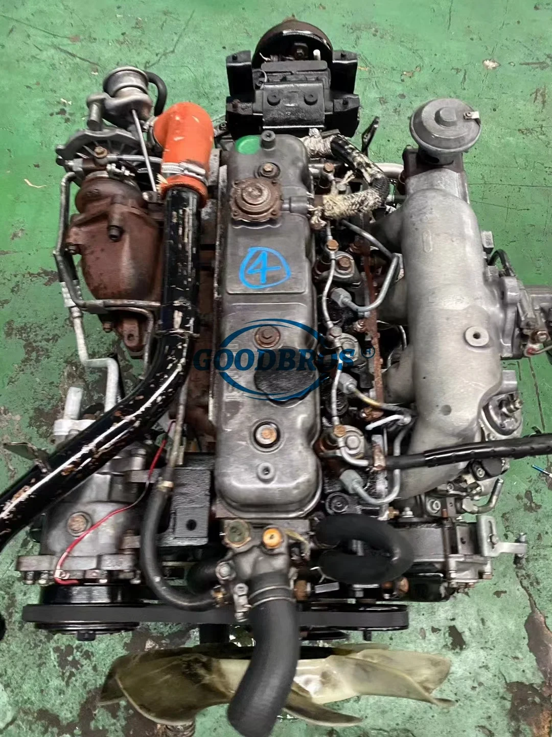 Used Motor For Isuzu 4jb1t Nkr Intercooling Turbo Engine Buy For