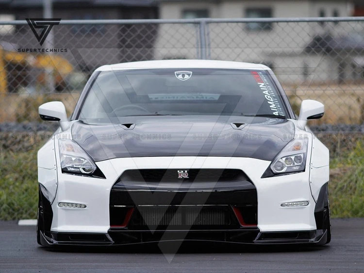 Aimgain Style Fiber Glass FRP Wide Body Kits for Nissan R35 GTR