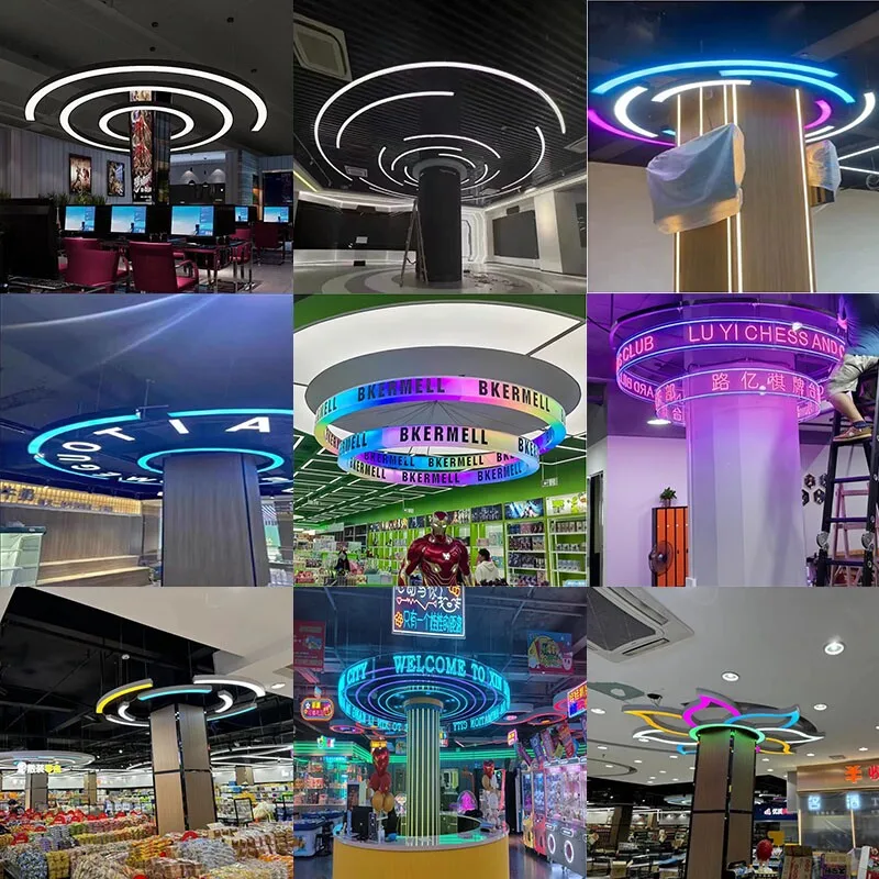 Eiserne Säulenleuchten LED mit IP33-Schutz für Videospielzentren, Animationszentren, Spielhallen, Freizeitparks und Kindereinrichtungen