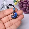 Labradorite Small Moon Pendant