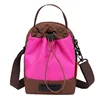 Pink with brown