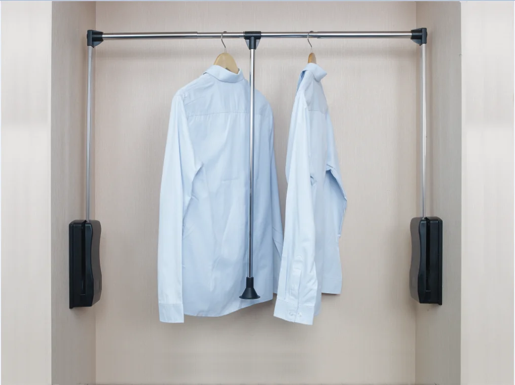 Pull Down Soft Close Lift Up Multifunctional Wardrobe Clothes Lifter