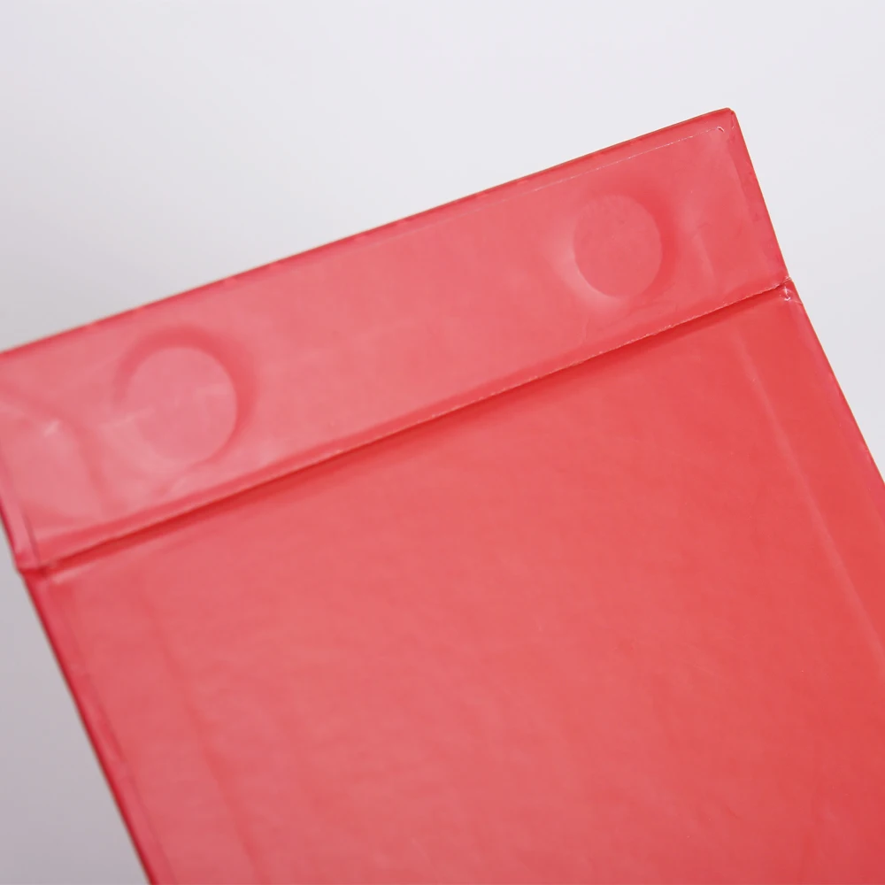 Op maat gemaakte rode magnetische klappendoos van stevig karton, milieuvriendelijk, speciaal papier, UV-puntveredeling, fijne sieraden en horloges, gerecycled