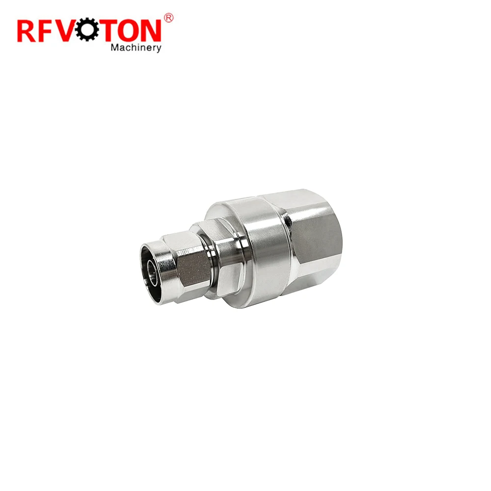 Factory Supply N Male Plug Macho Mounting/clamp 7-8 Feeder Cable LDF5-50A Cable Coaxial  Connector Rohs  in Stock