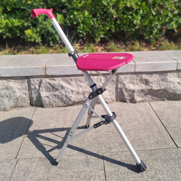High Grade New Design Foldable Crutch Stool Multifunctional Antiskid