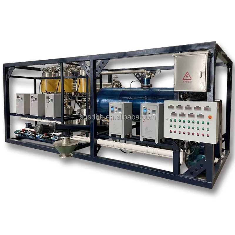 Electric Heating   Waste Tire Processing Plant Plastic Pyrolysis Machine and Waste Oil Filtration Machine to diesel