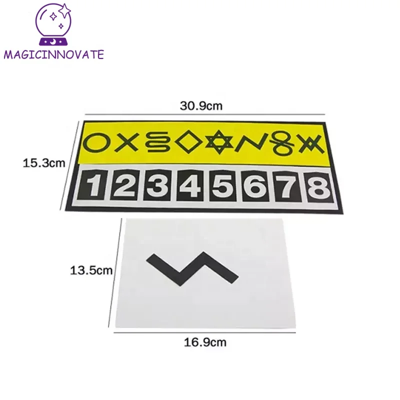 Графический Цифровой предсказаний волшебный трюк Волшебный реквизит символ телепатии ежегодное собрание представление на день ребенка волшебная игрушка для сцены