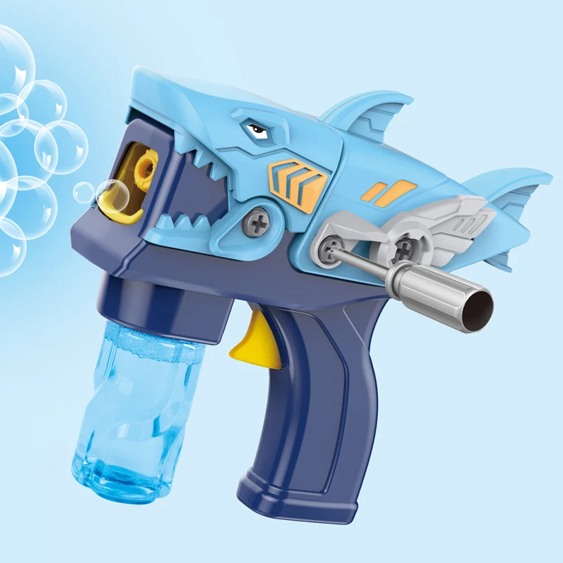 Лидер продаж, самодельный Съемный пистолет-пузырь для рыбы, игрушечный пистолет для пузырьков для летнего использования