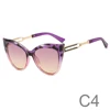 Occhiali da sole viola