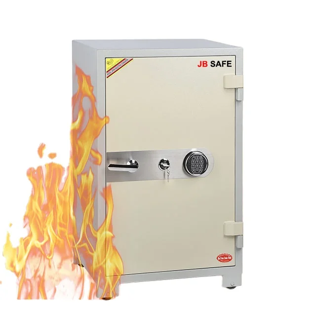 EIKO Two Key Safe Locker - Fire Resistant Security Box for Home