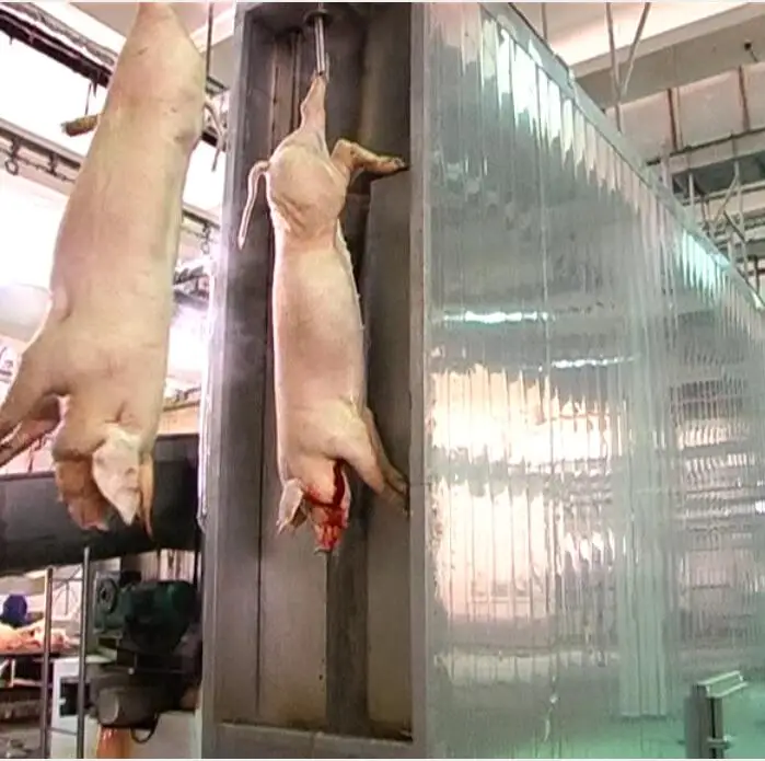 Complete factory-grade swine slaughtering equipment for efficient swine slaughterhouse operations