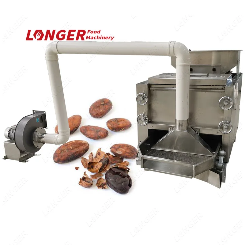 Cacao Bean Cracker Cracking Cocoa Bean Husk Shell Machine Philippines