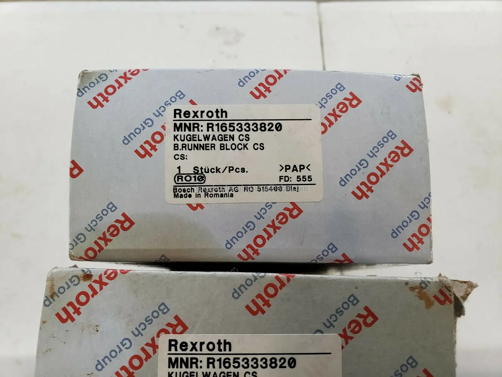 Rexroth Linear Guideway Runner Block R165339420 R 165339420