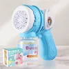 Pistolet à bulles ailes d'ange bleues