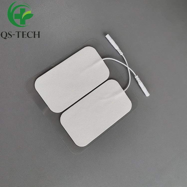 Tens Unit 5x9cm Replacement Electrode Pad Patches Large Size Reusable Tens Self Adhesive Pads