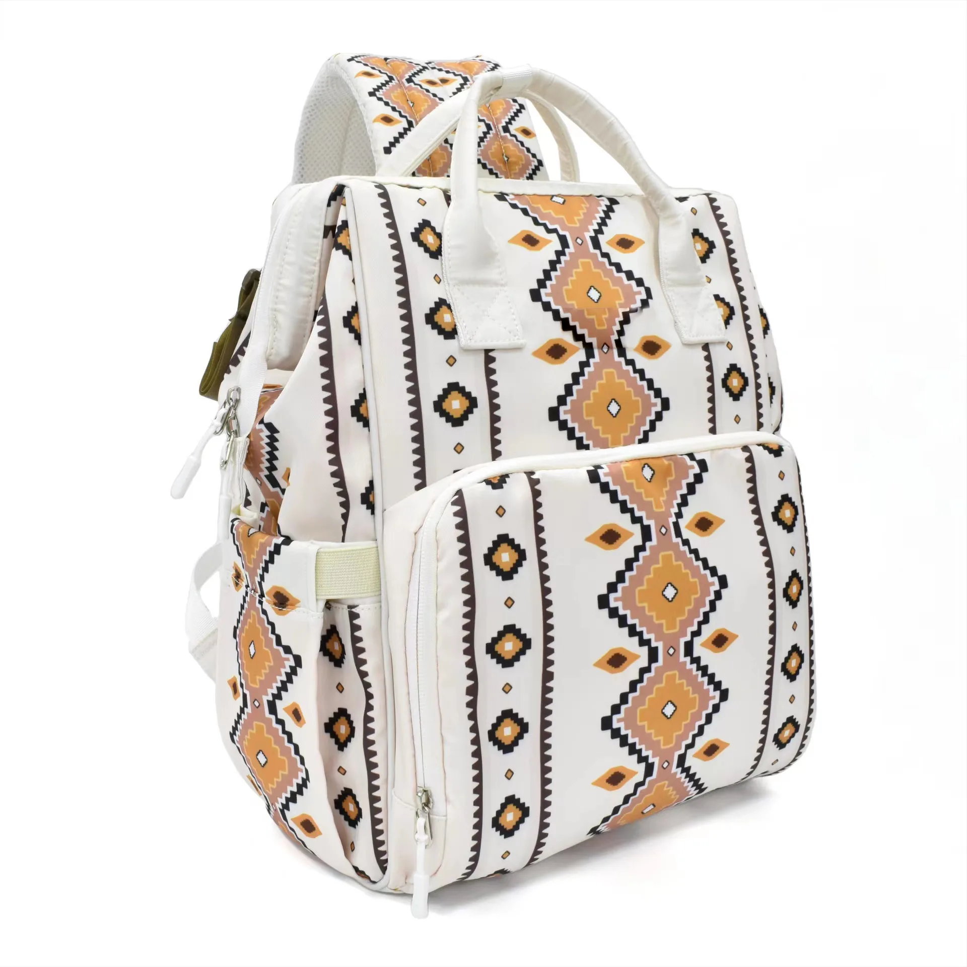 Newest Aztec Style Western Diaper Bag With Changing Pad Multifunction