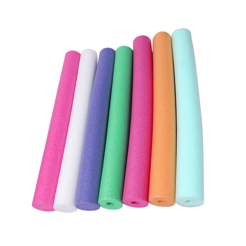 High Density Solid Sponge Float Swimming Pool Safety Colorful Noodles Float Foam Stick