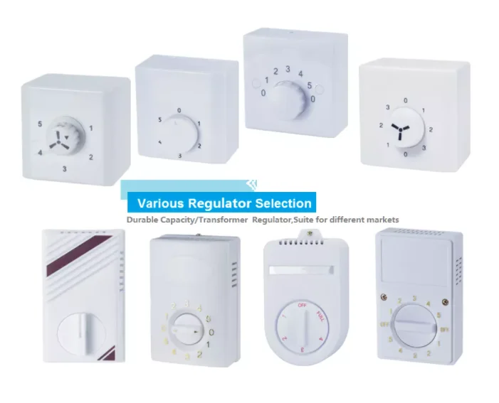 Ceiling Fan Parts Capacitor Regulator Wiring Wall Switch 5 Speed