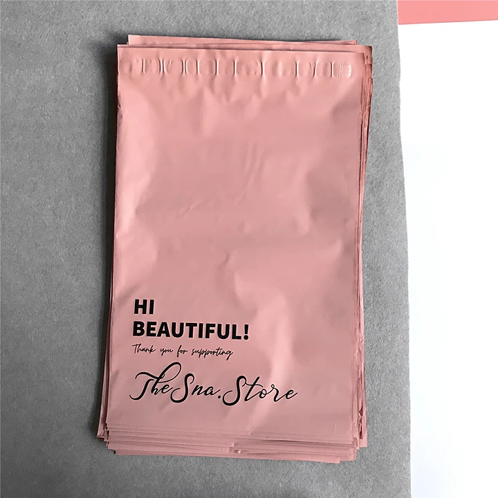 Self Adhesive Custom Logo Printed Biodegradable Poly Post Shipping Packing Plastic Parcel Bag for Express
