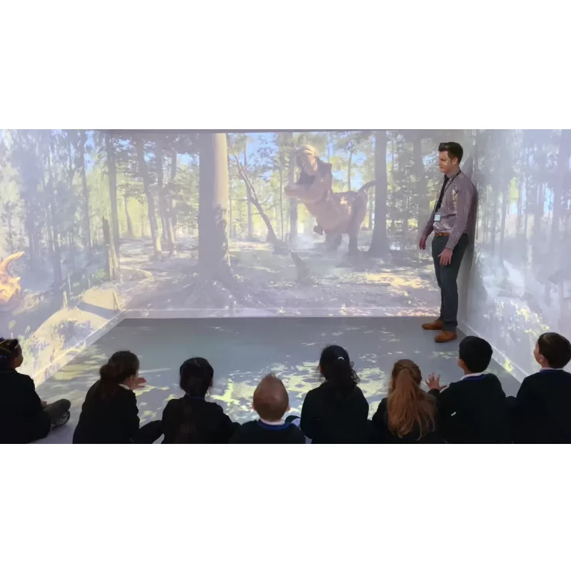 Immersive Experience Interactive Projection Laser Touch Tech 2MM Precision 3D Mapping Interactive Wall Exhibition Wall Games