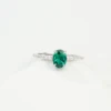 Classic Versatile Emerald Ring