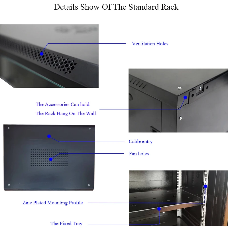 Mini Rack Server Network Accessories Server Rack 6u 9u Cabinet Server Racks Cabinets Steel