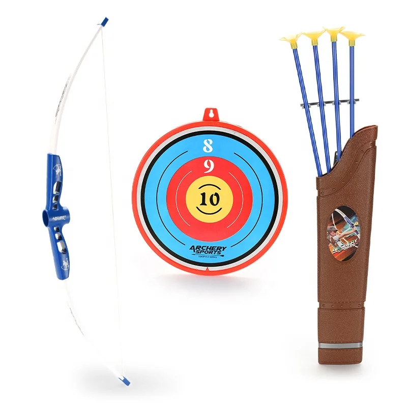 Kids Archery Bow And Arrow Toy Set With Target Classic game for young kids 