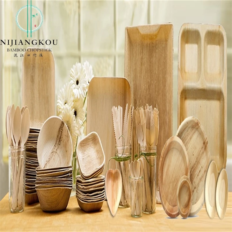 Customizable Series Pattern Disposable Polished Dinnerware Eco