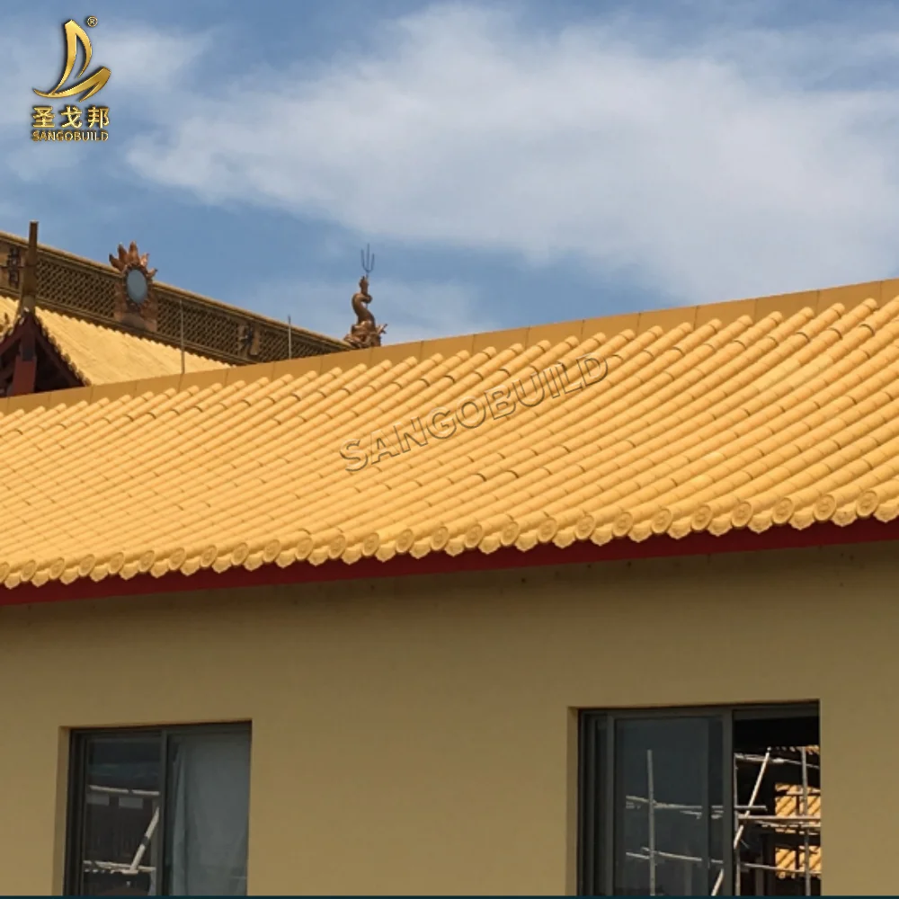 Beautiful Roofing With Unique Chinese and Japanese Influences Japanese Chinese Korean Roofing Ridge Tile Roof Ornaments