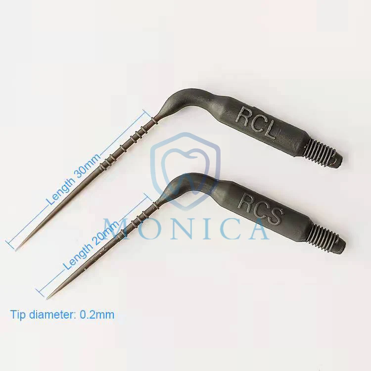 Aghi Odontoiatria 100 Pezzi Aghi Per Irrigazione Endodontica 30GA - Punta Fine Chiusa, 2 Fori Laterali, Confezione Da 100 Pezzi Aghi Laboratorio Dentale - Foto 4