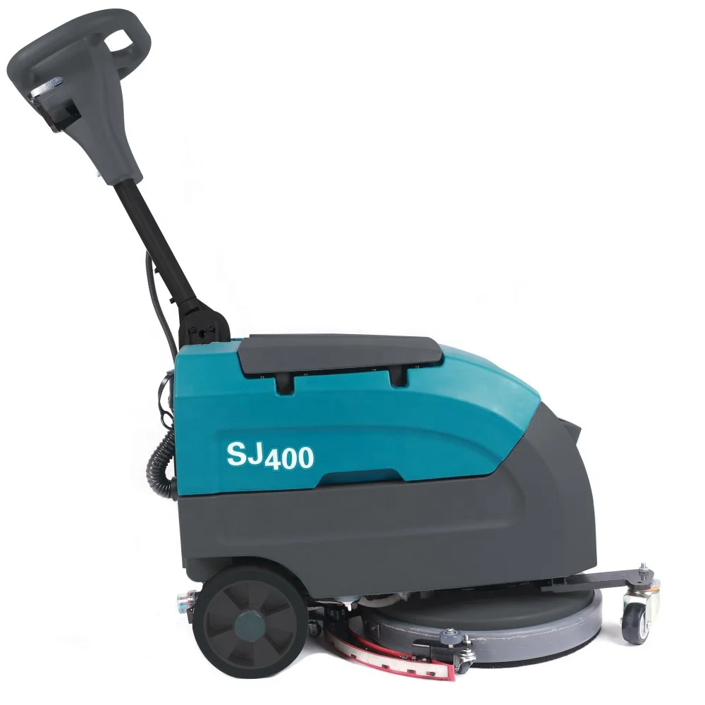 SJ400 Long Working Time Durable Floor Clean Washing Machine Floor Scrubber Cleaning Machine