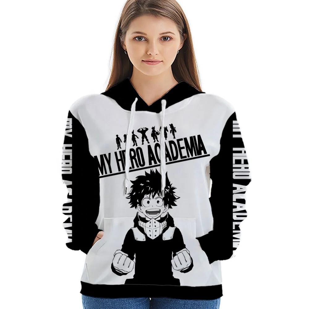 My Hero Academia Hoodie Izuku Midoriya Deku Cosplay Sweatshirt - View #4