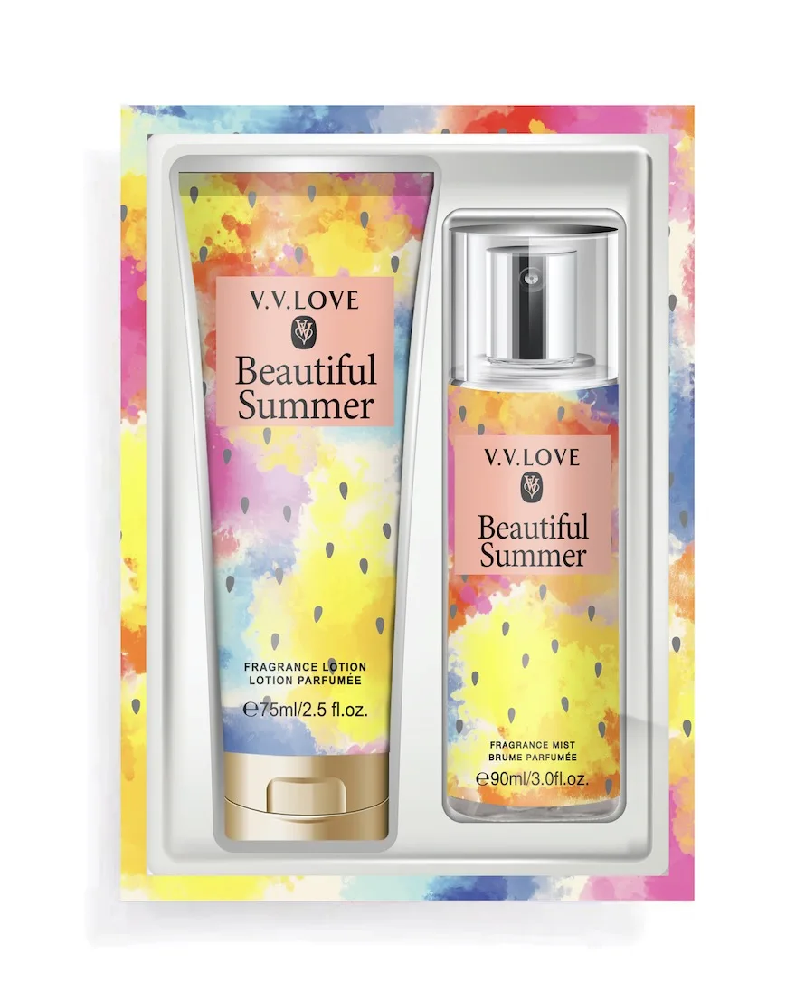 V.vlove Body Mist With Body Lotions Works.gift.bath Set For Women
