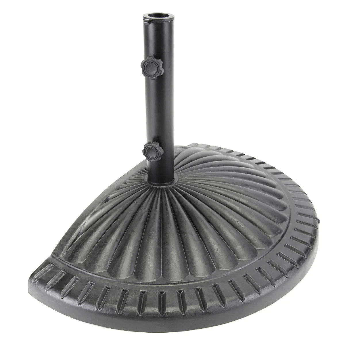 Modern Design Outdoor Leisure Patio Round Resin Umbrella Base for Outdoor Furniture