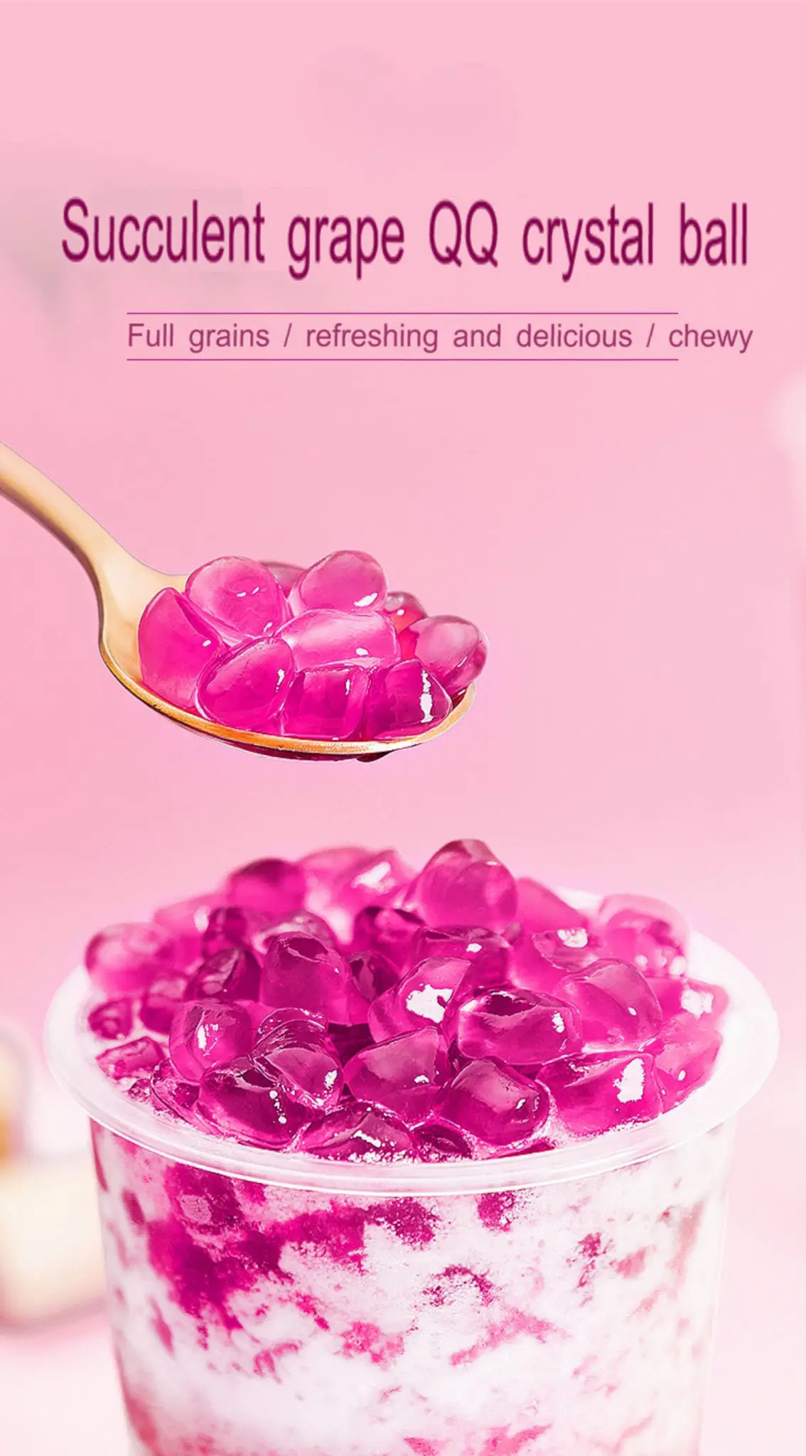 Milk Tea Ingredients Grape Flavor Ingredients Konertea Supplier
