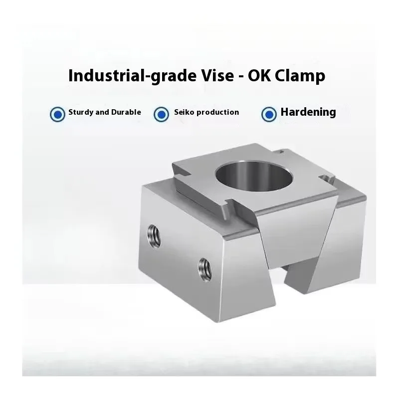 TEBAK Ok Fixture Clamp M6/8 Socket Head Screw MINI OK Vise Locking Tool Jig Mechanical Parts Modular Wedge Tool Vise