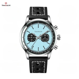 OEM Wholesale Custom Casual Leather Mens Watches Top Luxury Quality Stainless Steel Quartz Watches For Men