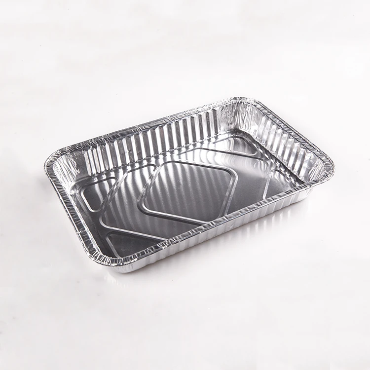 product quality wholesale tia cb63 125 inch square plate frozen food restaurant foil containers small-5