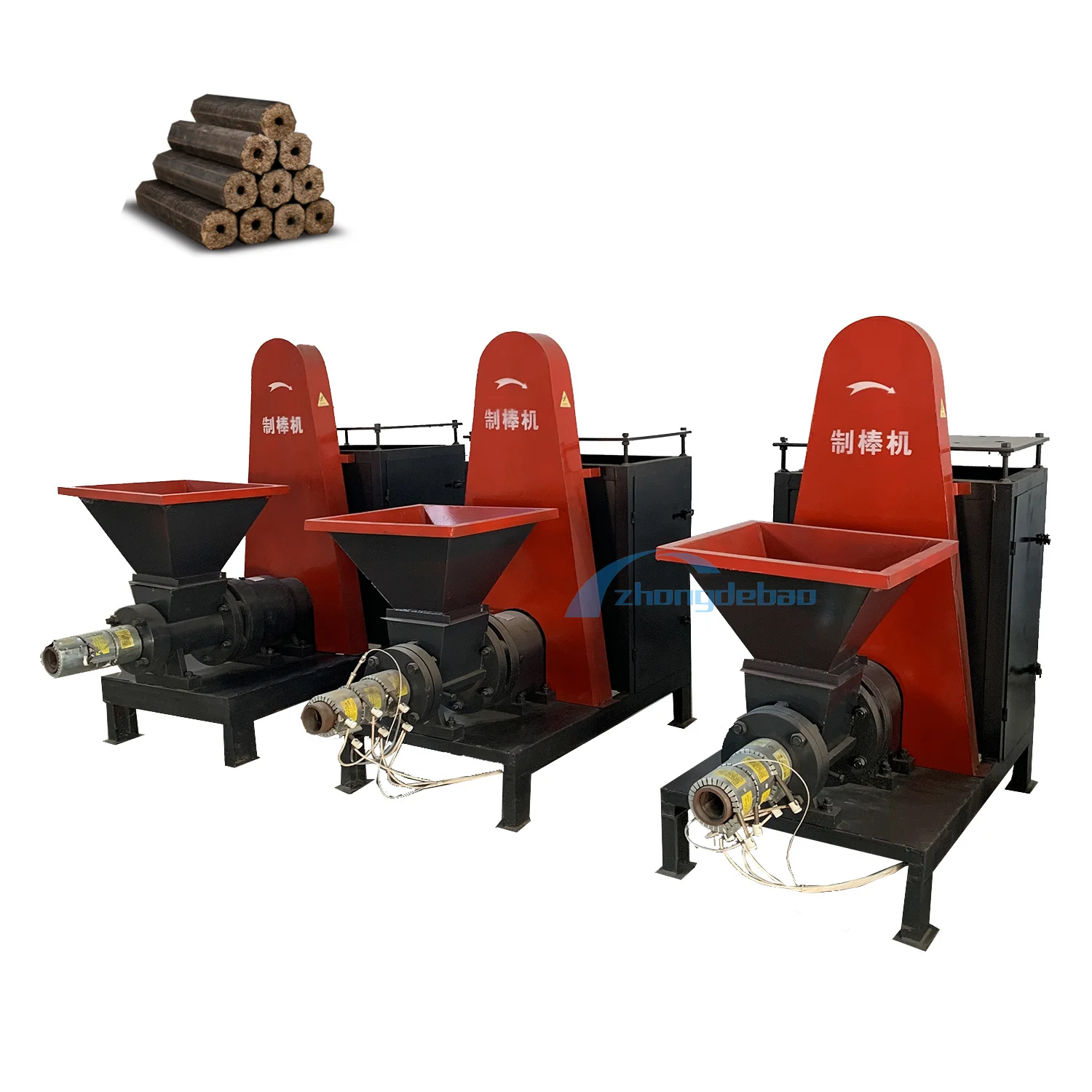 Competitive Compressed Wood Sawdust Biomass Tree Leaves Bamboo Charcoal Coal Briquettes Press Manufacturing Machines Price