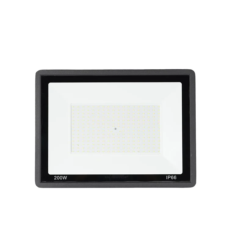 LED Fluter Strahler Gartenlampe – 10W Bis 300W, Kaltweiß, IP65 Wasserdicht, Alu-Gehäuse Silbergrau