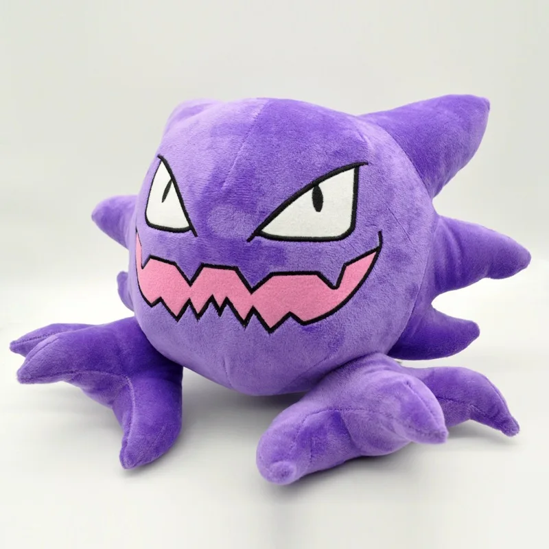 Pokemon novo mega gengar pelúcia brinquedos de pelúcia roxo genga