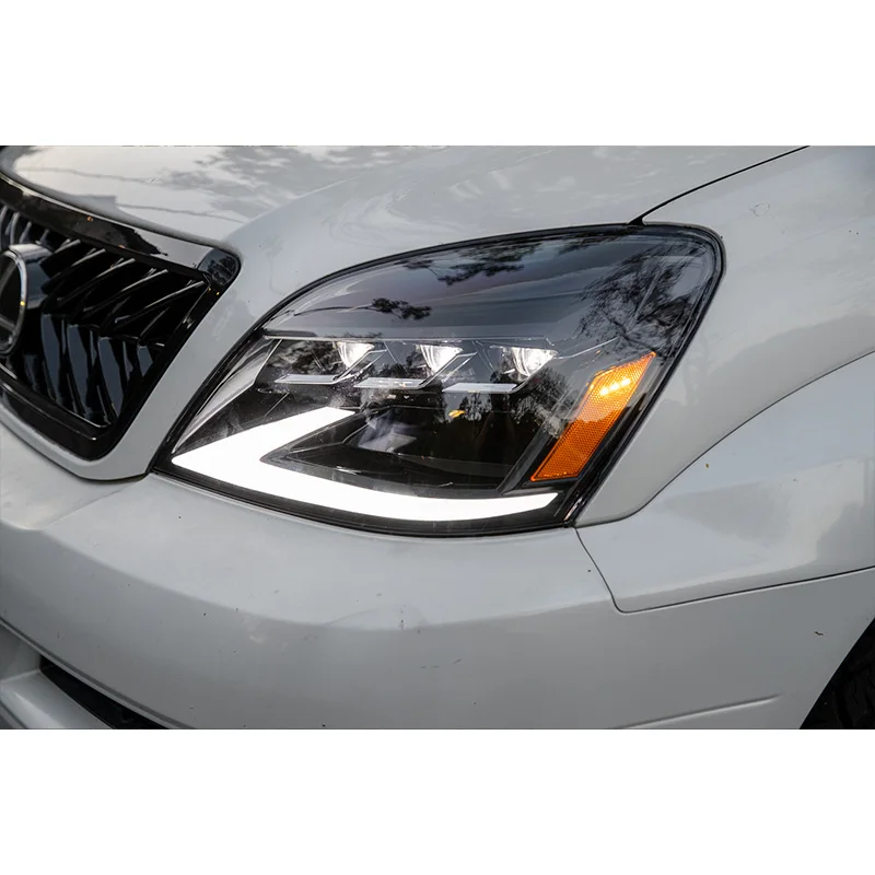 ZHENGWGO GX Auto Part for Lexus 2003-2009 Gx470 Headlamp