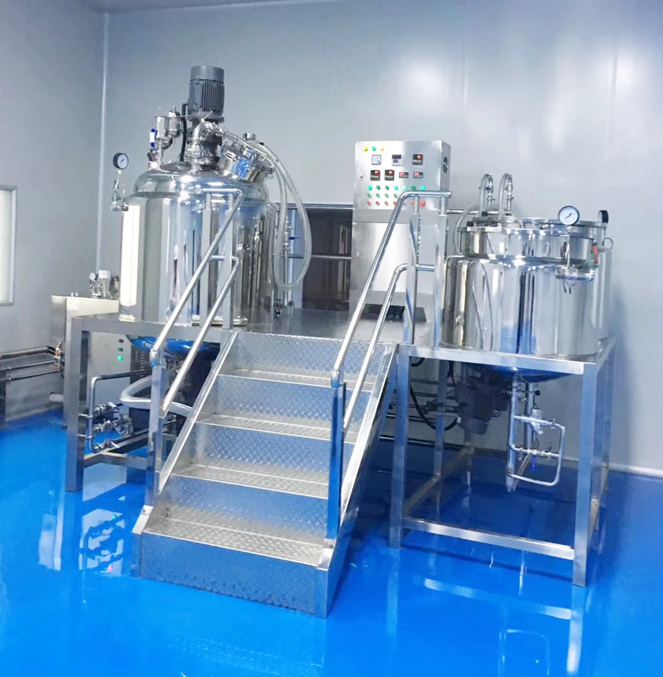 Высокоскоростной миксер Hone на 500 л вакуумная косметика эмульгирующий гомогенизатор оборудование для производства