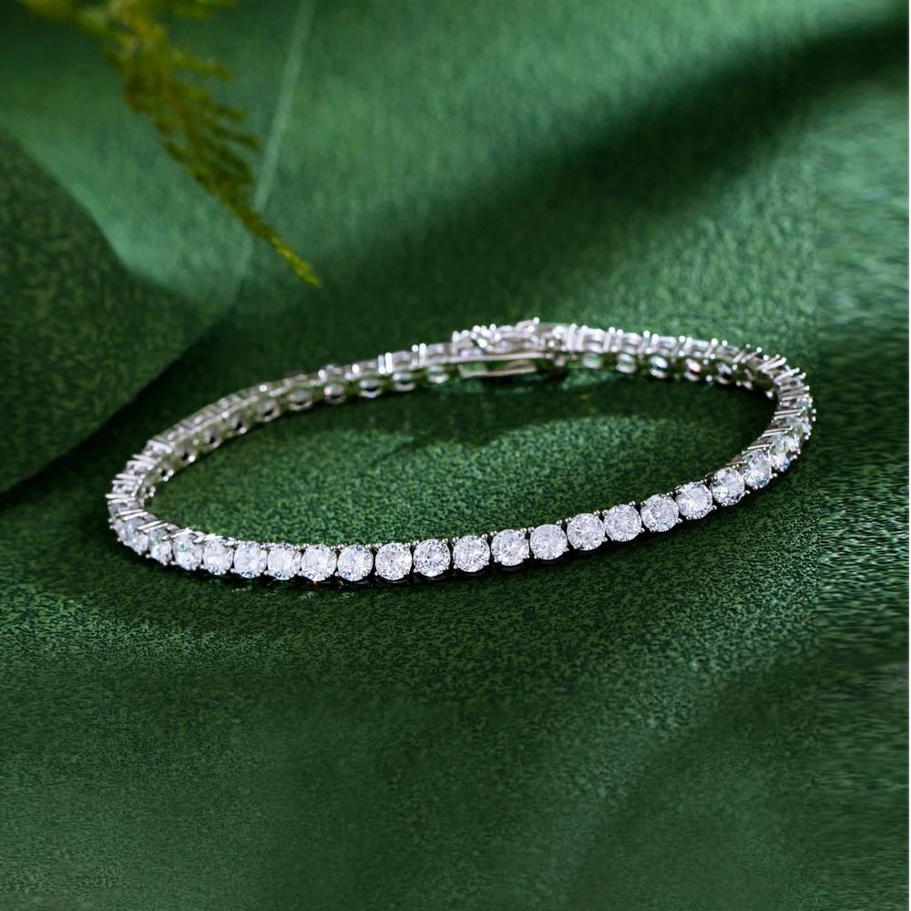Shop Our Fine Jewelry Collection of Cubic Zirconia Bracelets display picture 2